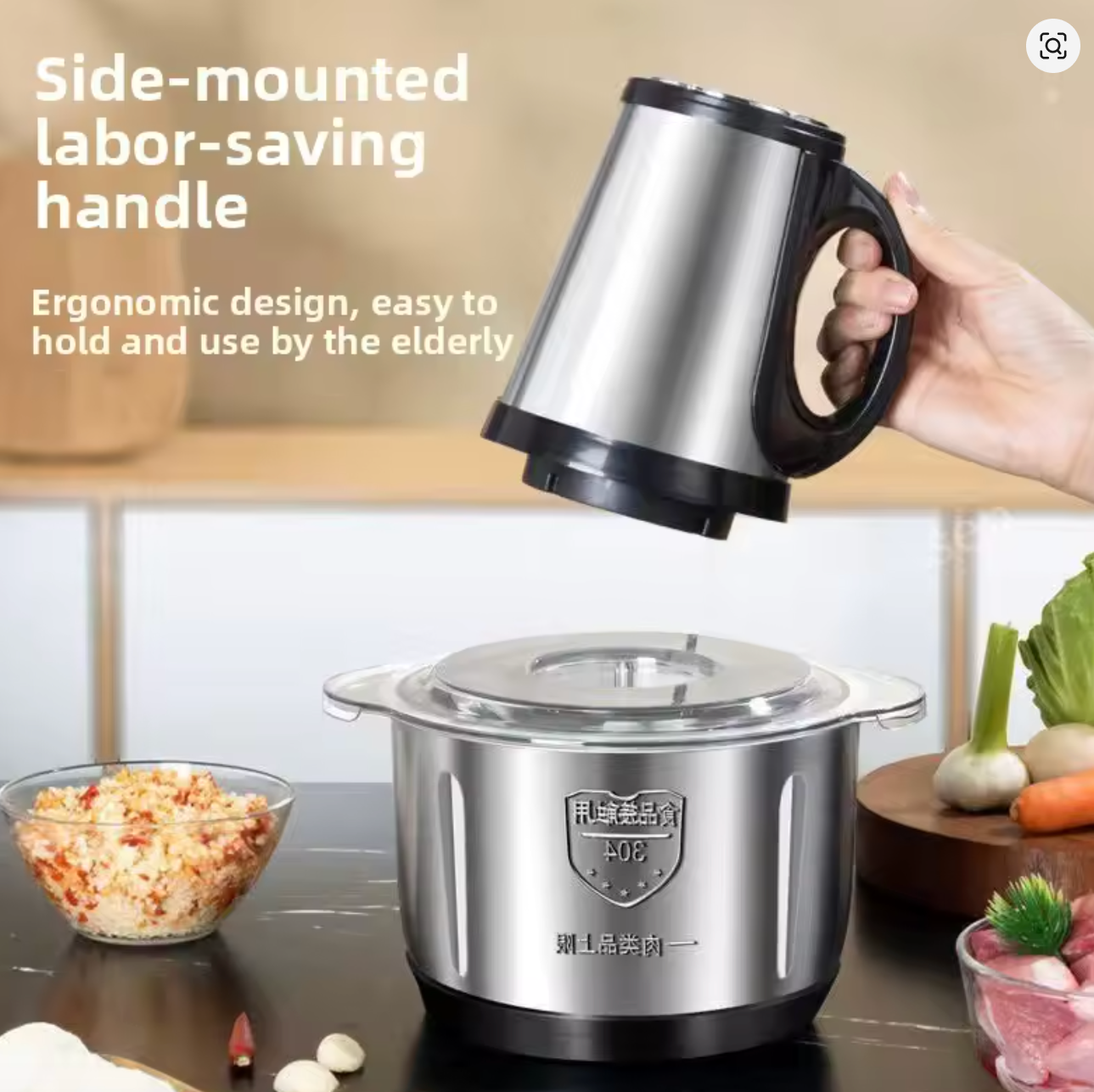 Picadora Eléctrica 2 Velocidades