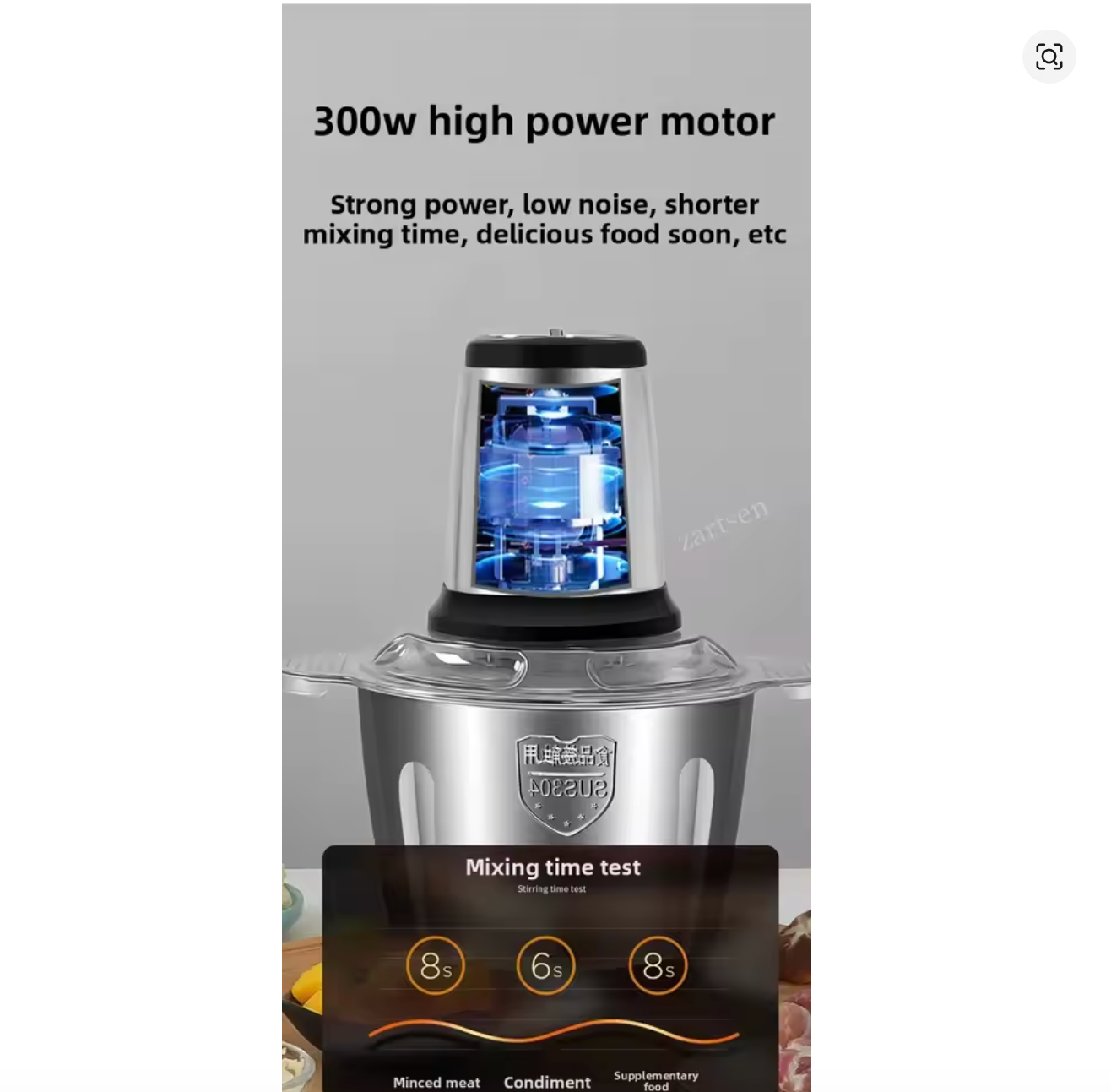 Picadora Eléctrica 2 Velocidades